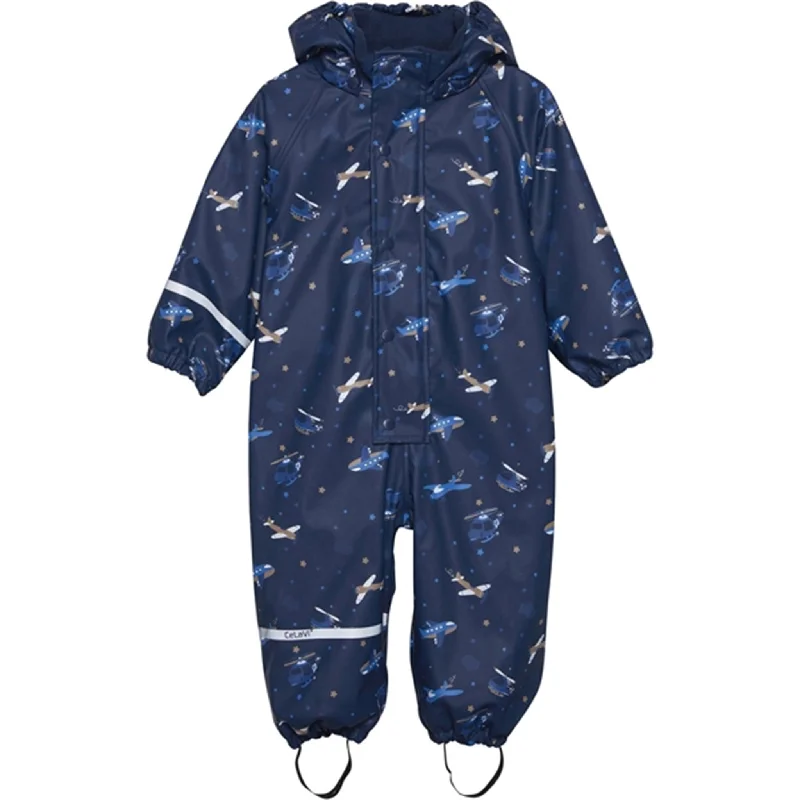 Independent design CeLaVi Rainwear Suit w. Fleece Pageant Blue