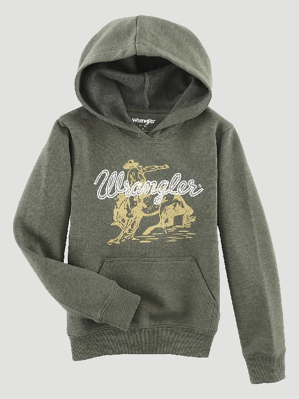 High-waisted pants style Boy's Wrangler Hoodie #112339686