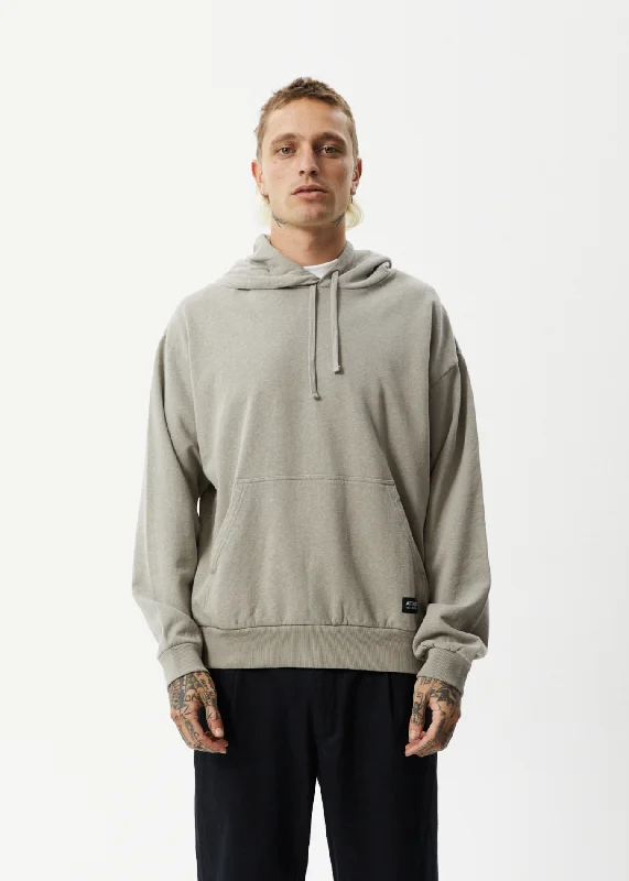 Elegant Outline AFENDS Mens All Day - Hoodie - Olive