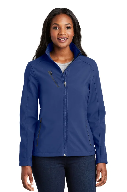 Comfortable Series Port Authority Womens Welded Wind & Water Resistant Full Zip Jacket - Estate Blue Comfortable Series Port Authority Womens Welded Wind & Water Resistant Full Zip Jacket - Estate Blue