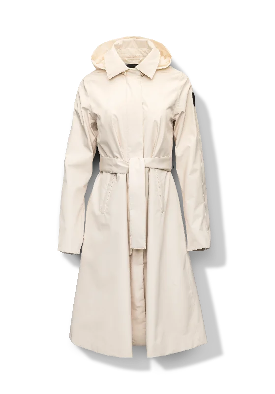 Personal Charm Ivy Women's Tailored Trench Coat