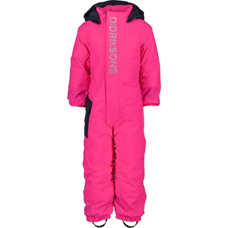 Simple Matching Didriksons True Pink Rio Kids Cover 2 Coverall