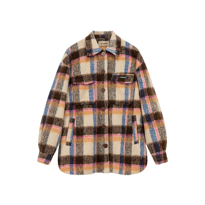 Dark Brown Check