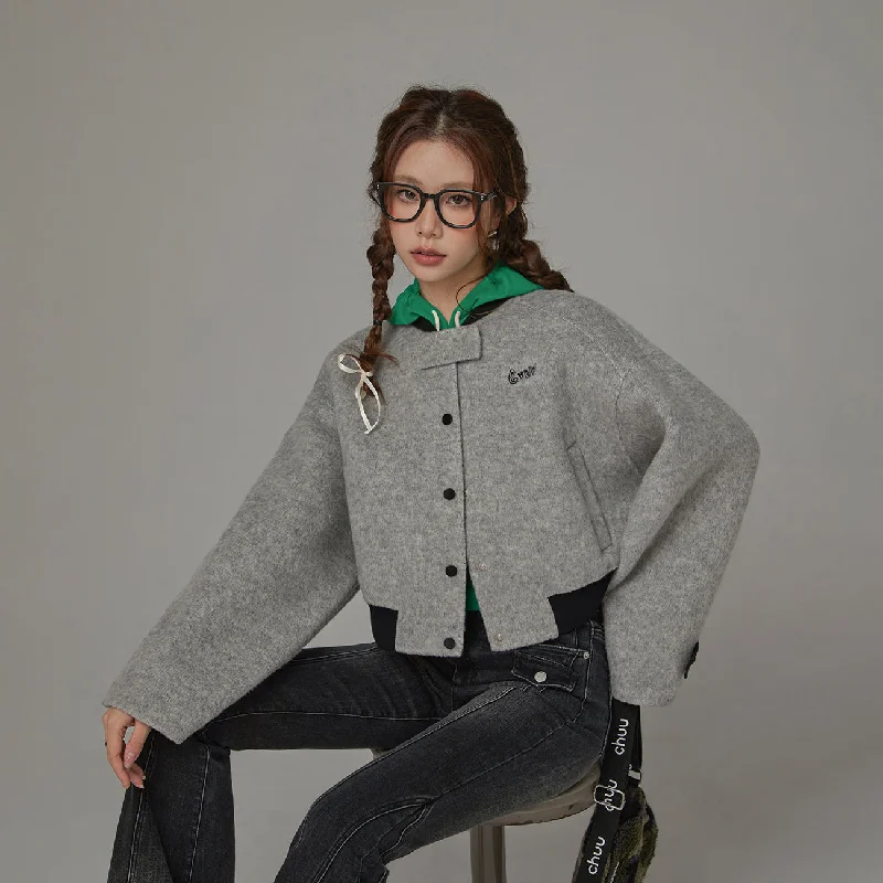 Versatile Items Raglan Two Toned Jacket