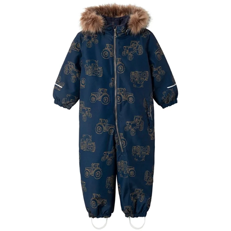 New Season Series Name it Dark Sapphire Snow Snowsuit Tractor