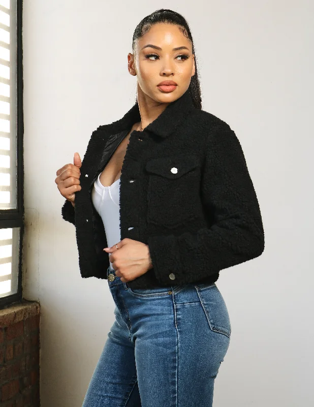 Exclusive Customization All Over Sherpa Jacket