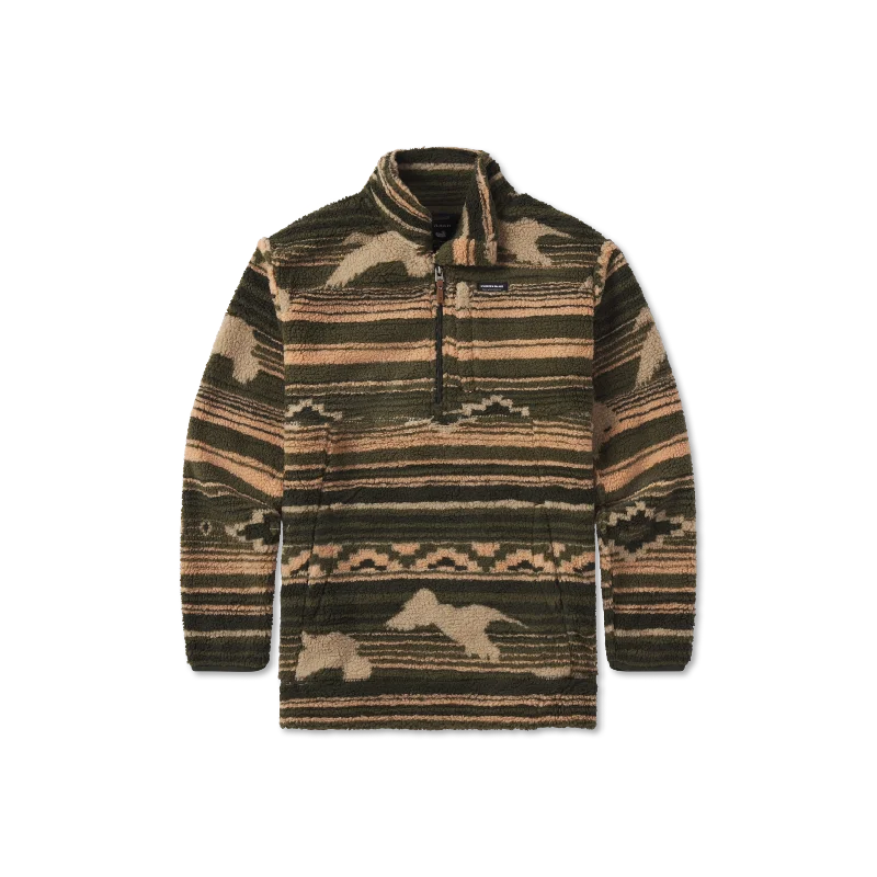 High-end Wear Matagorda Rustic Fleece Pullover