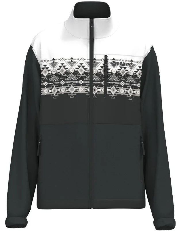 Boutique style Boy's Hooey Tech Fleece Jacket #HJ128BKWH-Y
