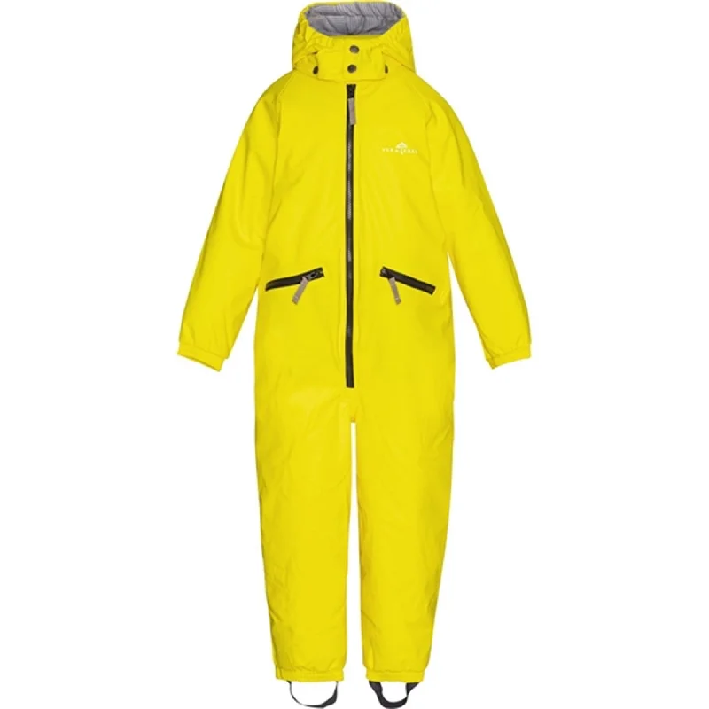 Quality Tailoring Ver de Terre Rubber Wintersuit Yellow