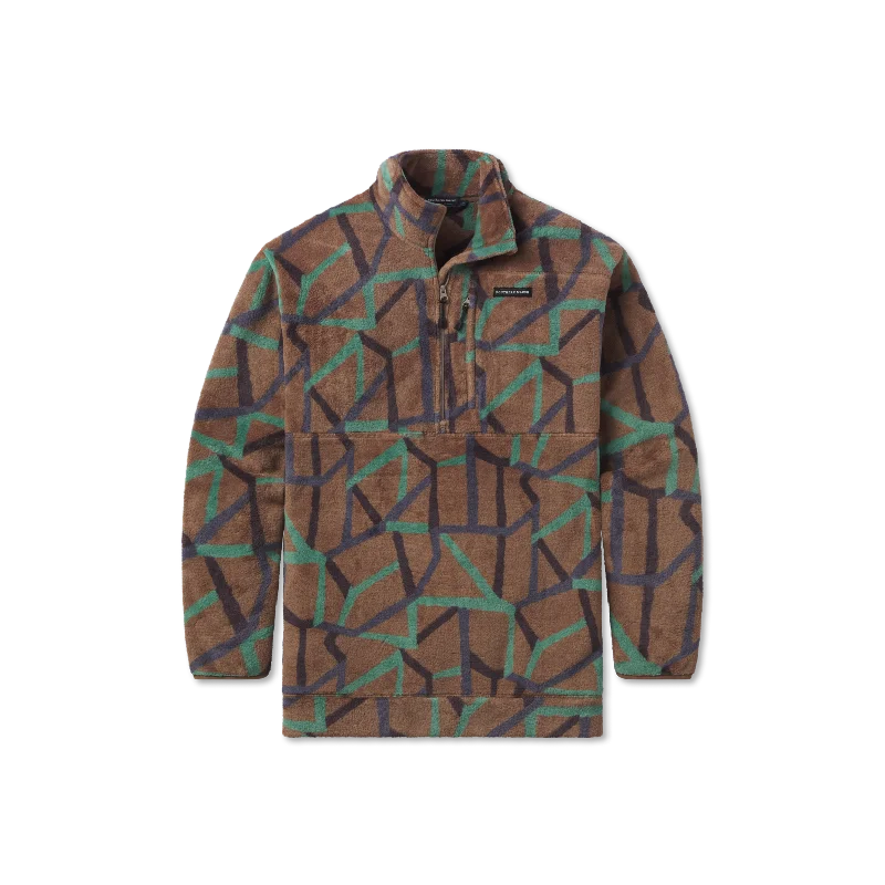 Fashion Design Indio Lines Printed Pullover