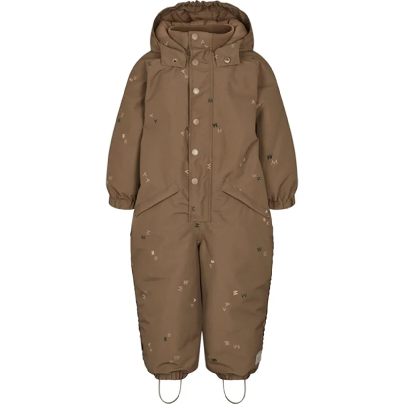 Retro Fashion MarMar Oll Snowsuit Heavy Letters Technical Outerwear