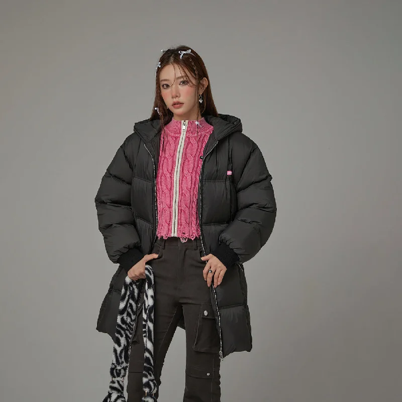 Cute Design Hooded Duck Down Padded Jacket