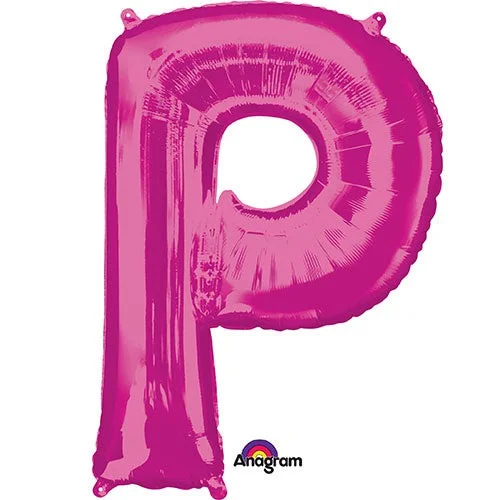 Sports Fitness Style 34 inch LETTER P - ANAGRAM - PINK