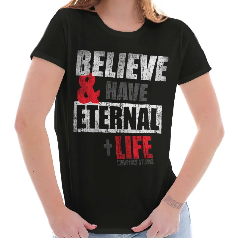 Elegant Temperament Have Eternal Life Ladies T Shirt