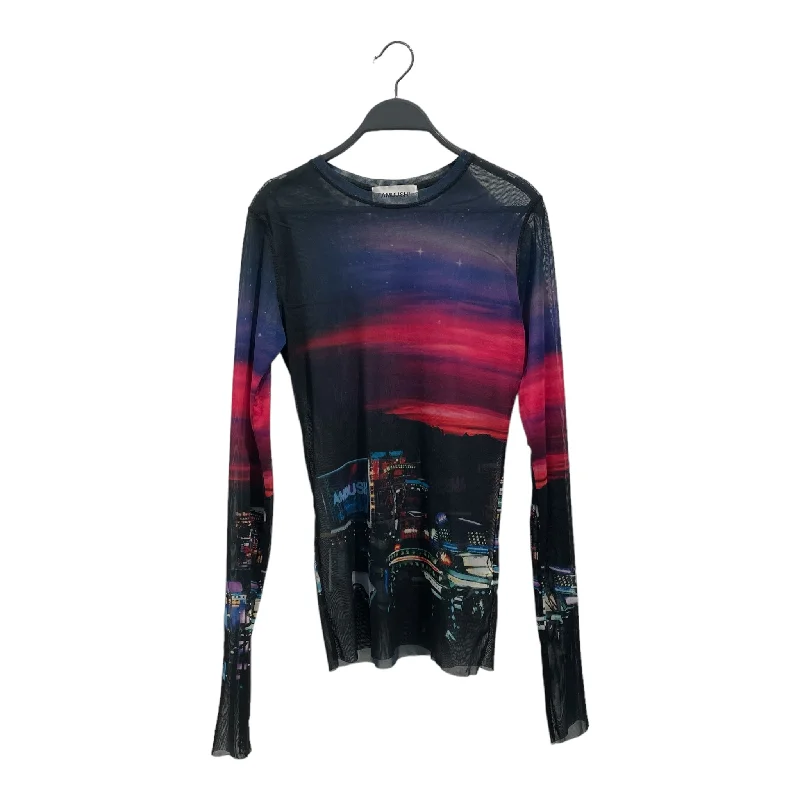 Unique prints AMBUSH/LS T-Shirt/S/Graphic/Polyester/MLT/POWER MESH