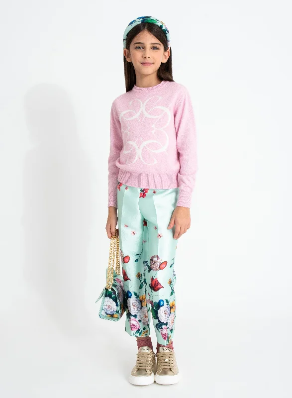 Street Personality Style ELIE SAAB Wool Sweater