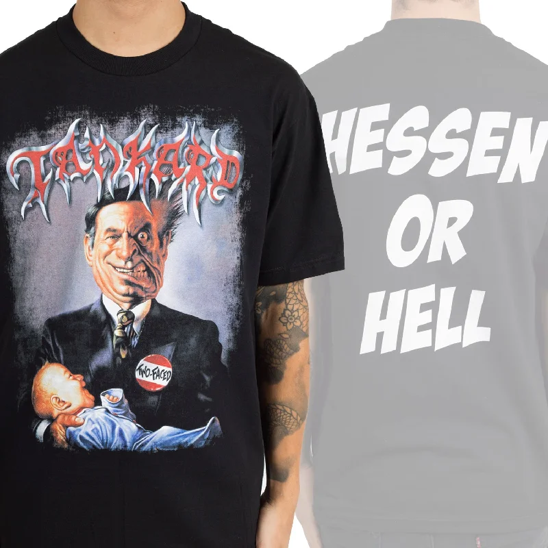 Celebrity Style Tankard "Two-Faced" T-Shirt
