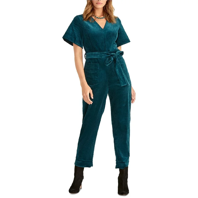 Retro Design Rachel Roy Womens Corduroy Jumpsuit