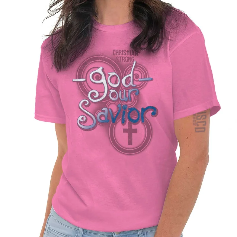 French Style Our Savior T Shirt