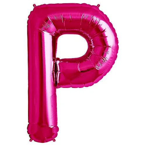 Comfortable Dresses 34 inch LETTER P - NORTHSTAR - MAGENTA
