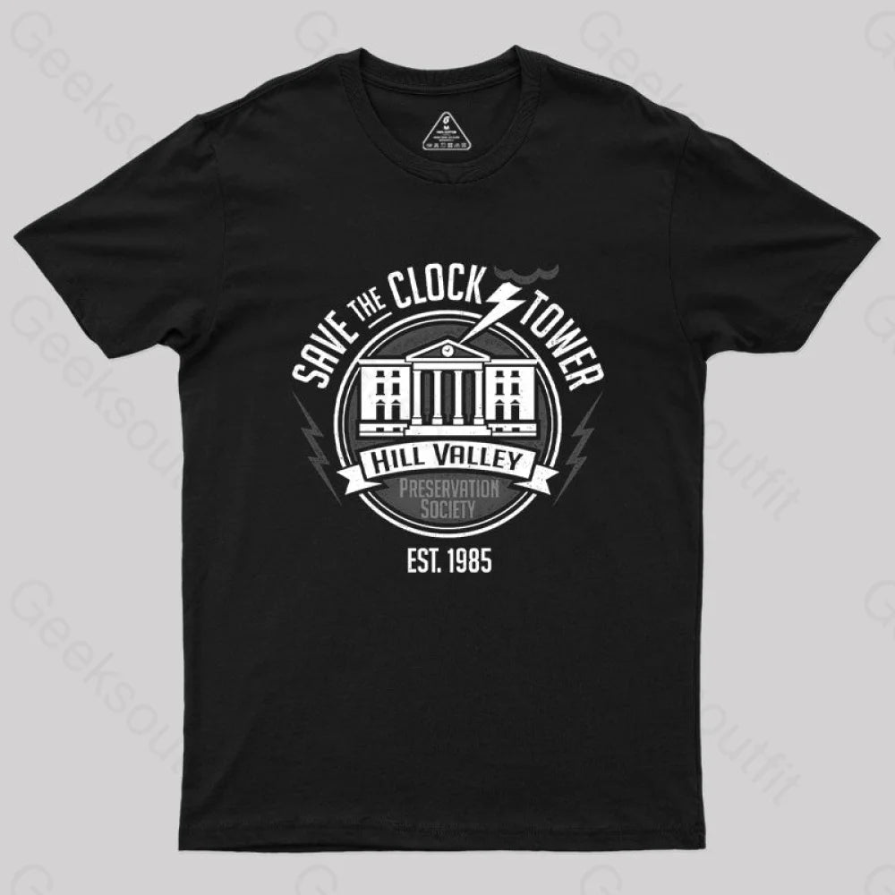 Breezy Style Save The Clock Tower T-Shirt