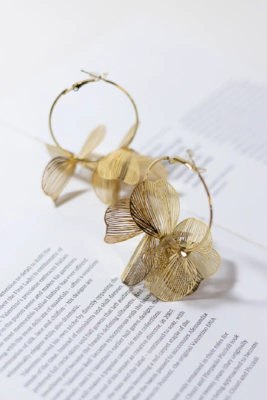 Nightclub Style GOLD PLATED BOHEMIAN EARRINGS