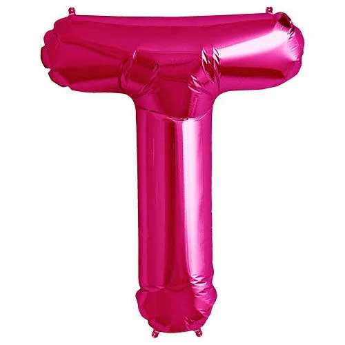 Fashionable Ease 34 inch LETTER T - NORTHSTAR - MAGENTA