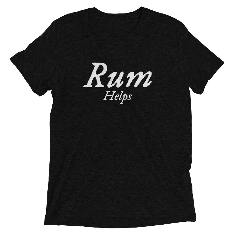 Fashion Design Rum Helps Ladies Short sleeve t-shirt