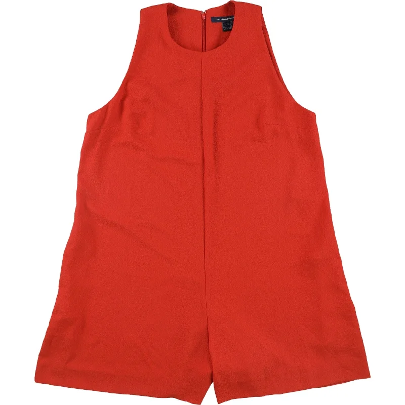 Sweet Girl French Connection Womens Evening Dew Romper Jumpsuit, Red, 0