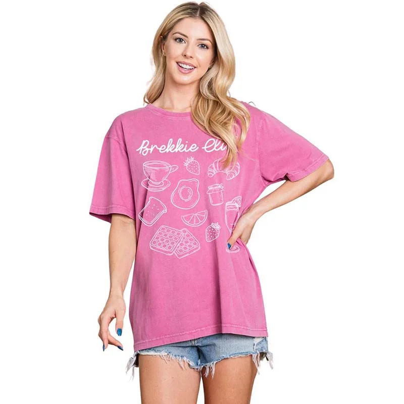 Sports Style Brekkie Club Short Sleeve T-Shirt