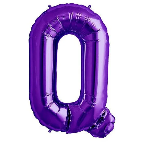 Stylish Comfort 34 inch LETTER Q - NORTHSTAR - PURPLE
