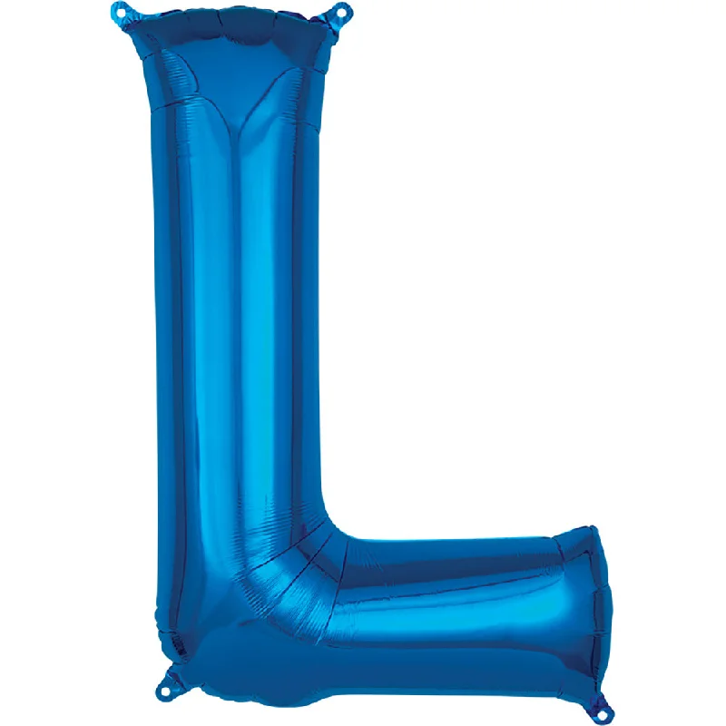 Creative Style 34 inch LETTER L - ANAGRAM - BLUE