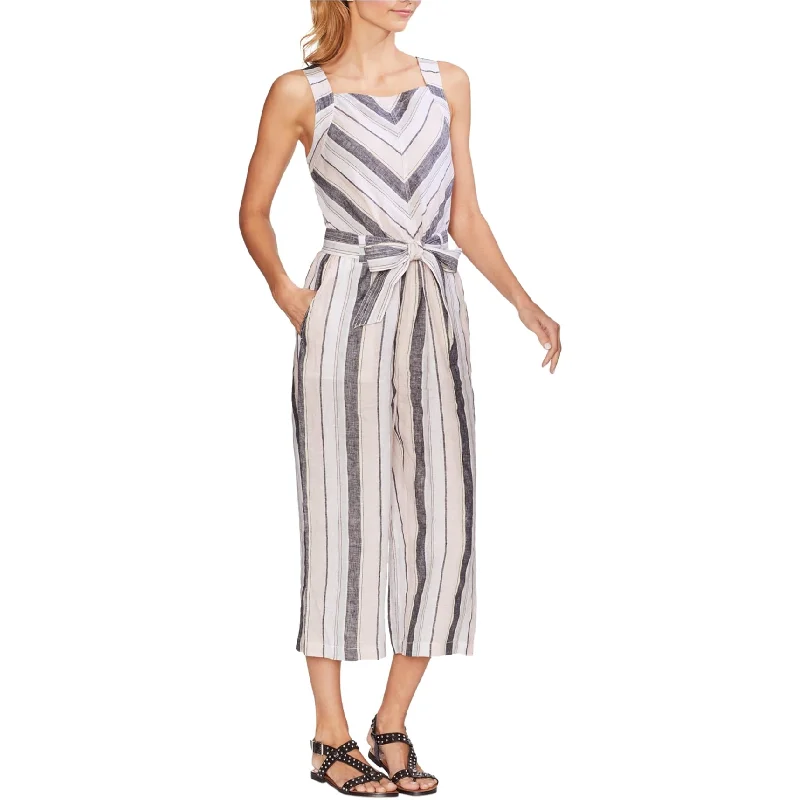Cozy Outfit Vince Camuto Womens Belted Jumpsuit, Multicoloured, X-Large
