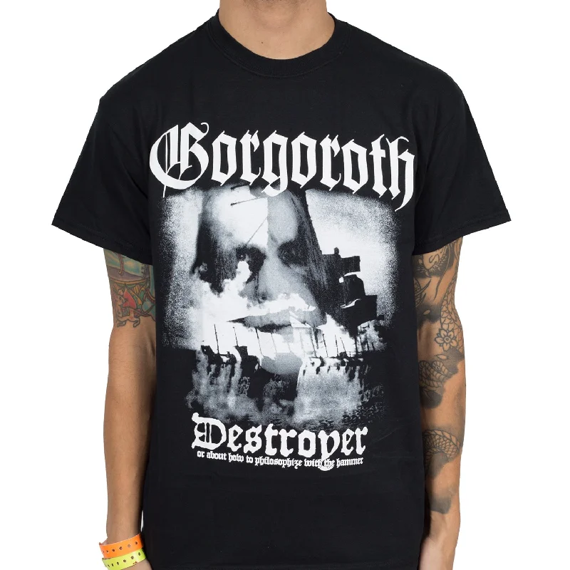 High-end Customization Gorgoroth "Destroyer - Or About How To Philosophize With The Hammer" T-Shirt