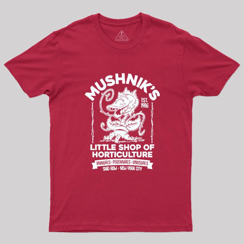 Relaxed Wear Mushnik's Little Shop of Horticulture Geek T-Shirt