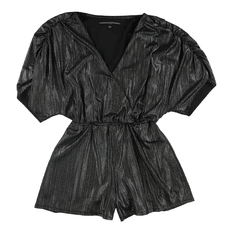 Energy Plan Guess Womens Metallic Romper Jumpsuit