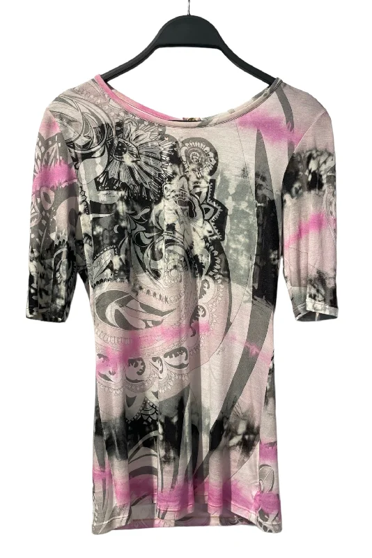 Wearable At Home Or Out EMILIO PUCCI/T-Shirt/All Over Print/Cotton/PNK/