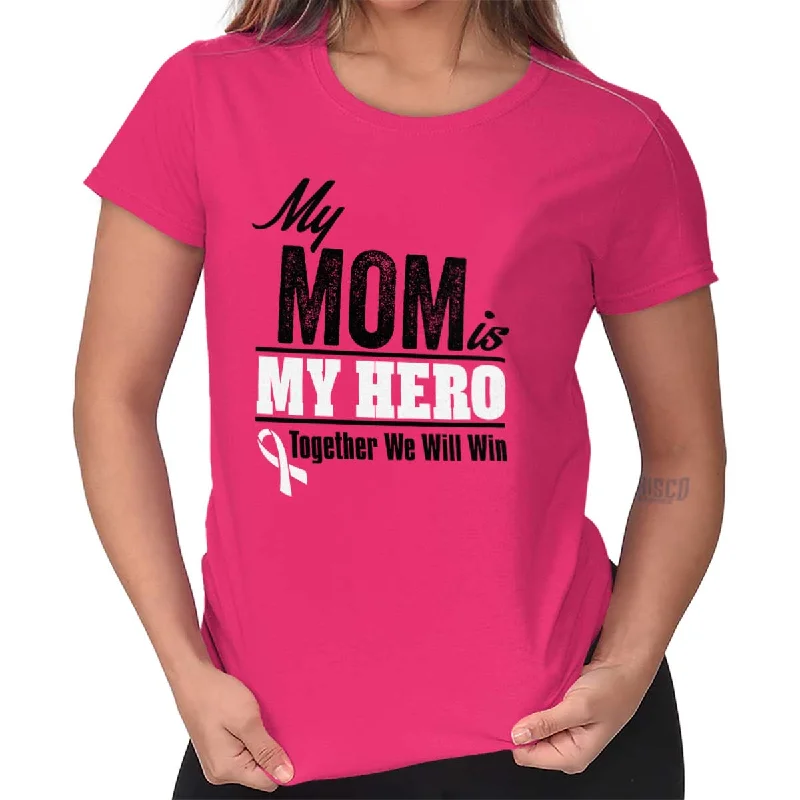 Personalized Design Together We Will Win Ladies T Shirt