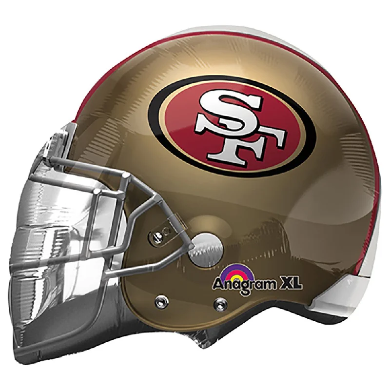 Fashionable In The Times 21 inch NFL SAN FRANCISCO 49ERS FOOTBALL HELMET