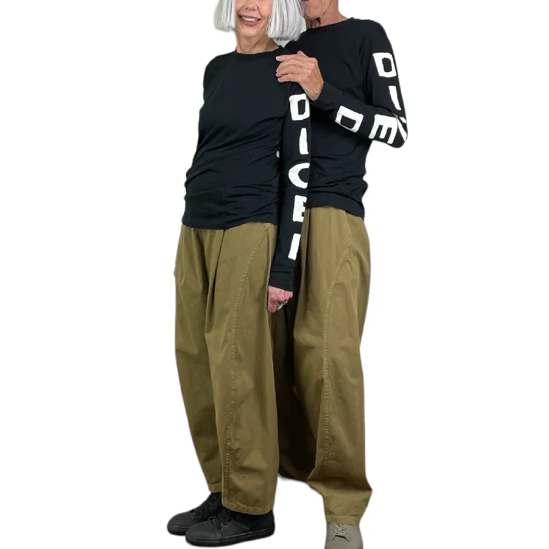 Fashion Trend DICED LONG TEE