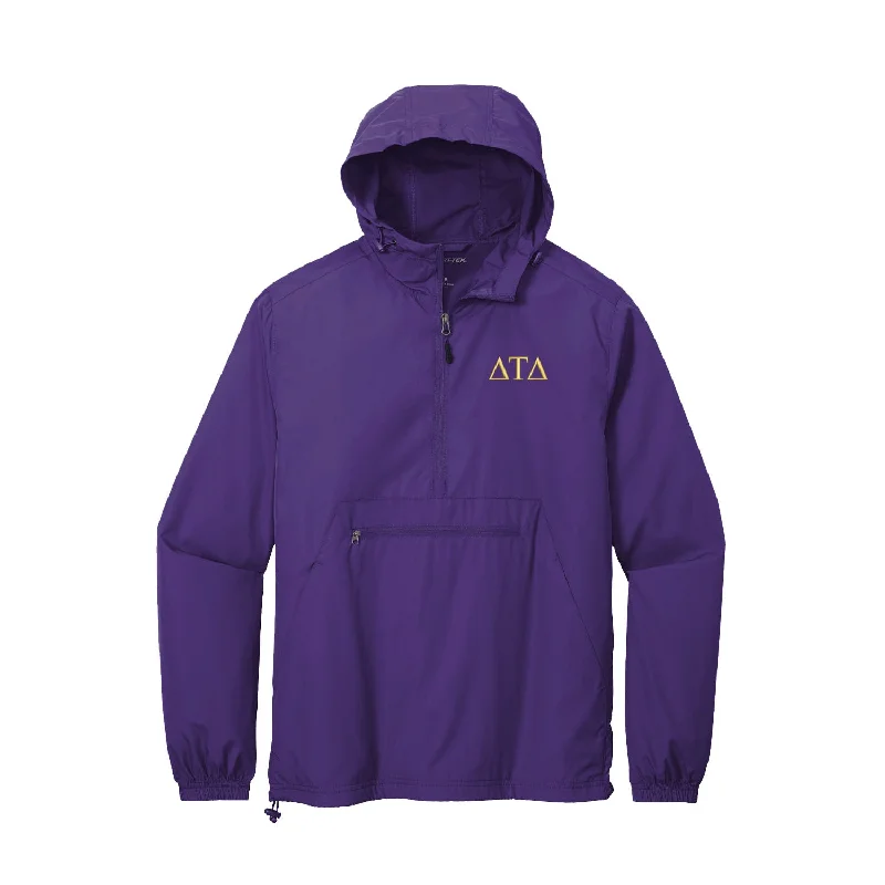 Printed pattern Delta Tau Delta Lightweight Windbreaker
