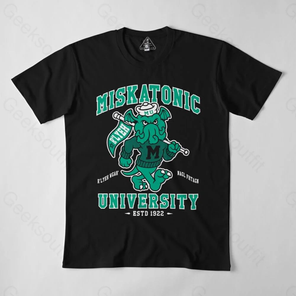 Fresh And Fashionable Miskatonic University Cthulhu T-Shirt