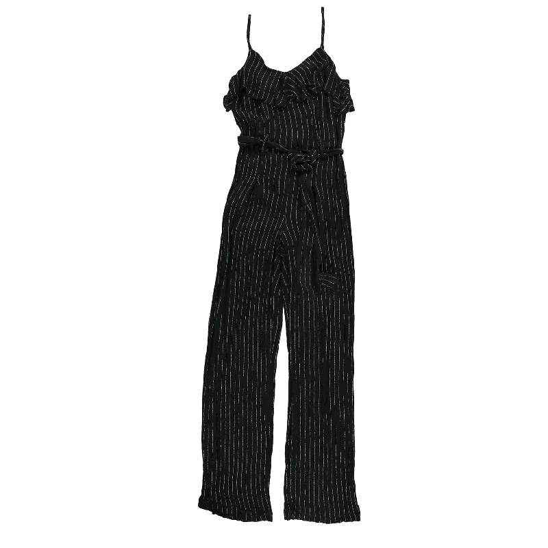 Easygoing Style Bar Iii Womens Woven Striped Jumpsuit