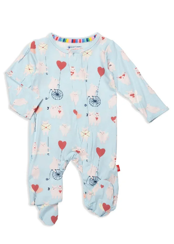 Fashion And Simplicity Modal Magnetic Footie - Cupig