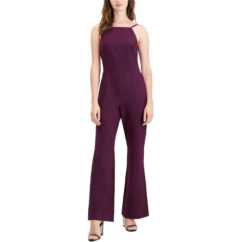 Windbreaker fashion French Connection Womens Whisper Jumpsuit, Purple, 2