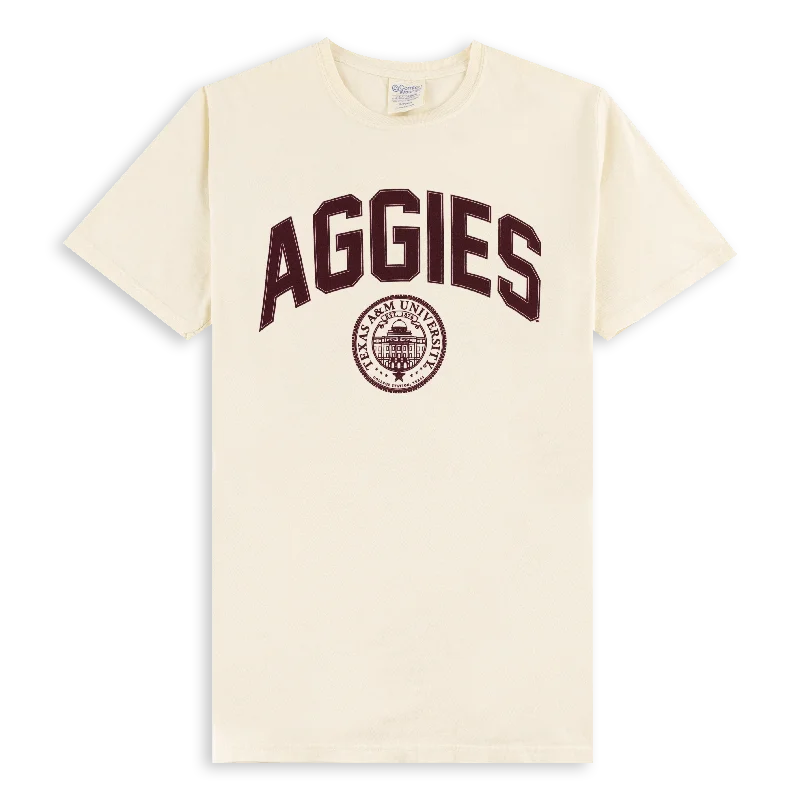 Relaxed Dresses Texas A&M Aggies Academic Seal T-Shirt