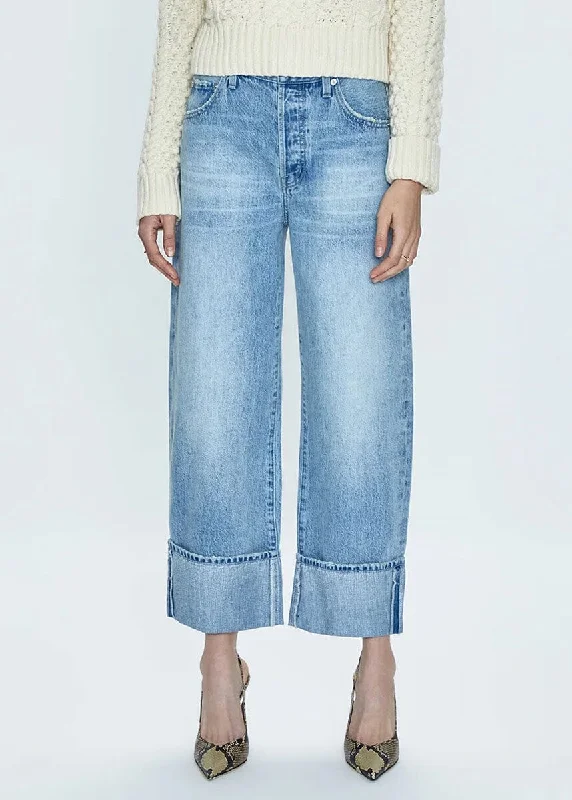 Luxury and fashionable Ryder High Rise Cuffed Straight - Essex