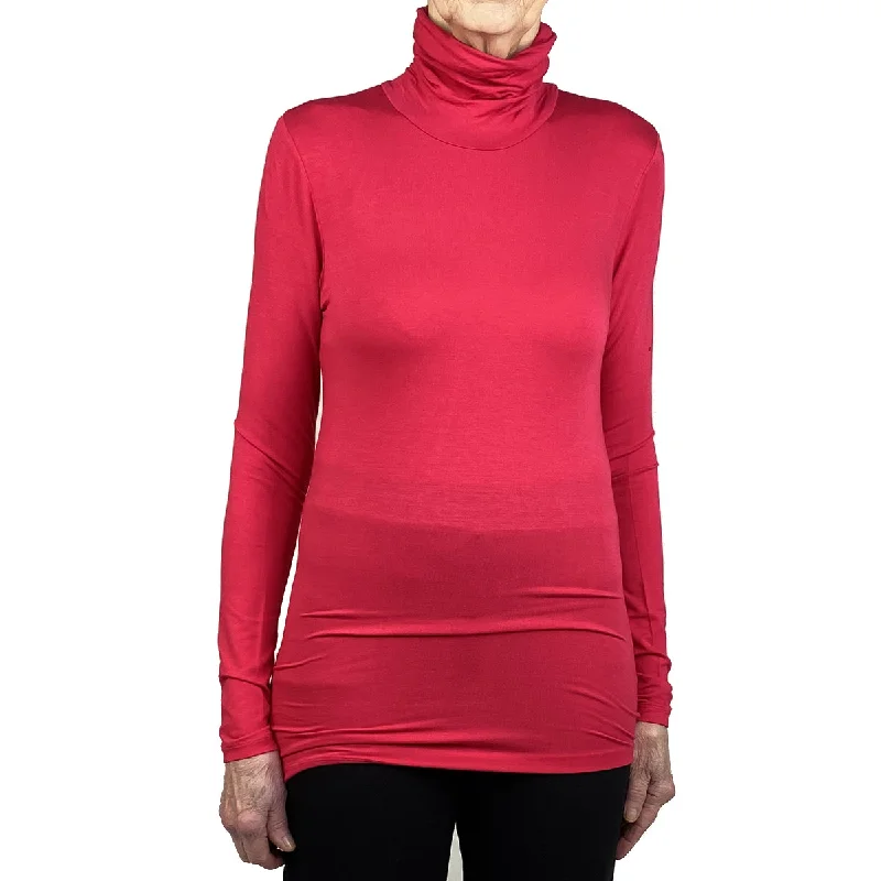 Comfortable Outfits SOFT TOUCH TURTLENECK T-SHIRT