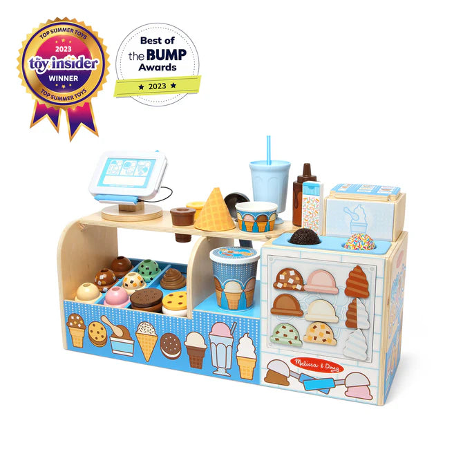 Simple Style Cool Scoops Ice Creamery