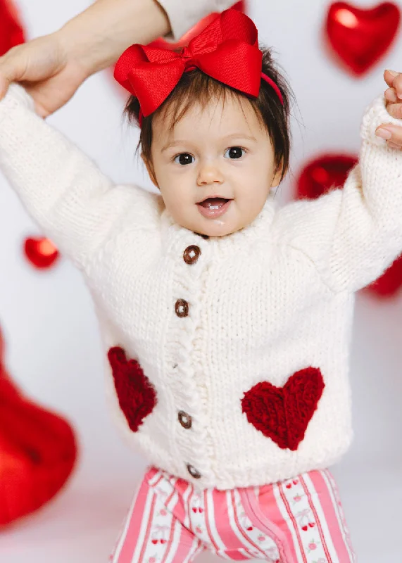 Light Comfort Red Heart Cardigan